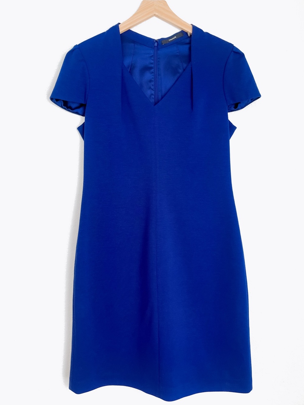 Tahari Royal Blue Sheath Dress β Size 10